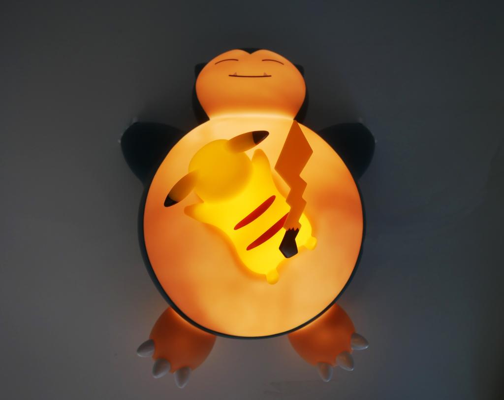 POKEMON - Snorlax  & Pikachu - Lampe LED 25cm - 5