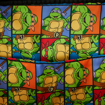 LES TORUES NINJAS 40EME AN. - Arcade Vintage -Mini Sac à Dos LoungeFly - 6