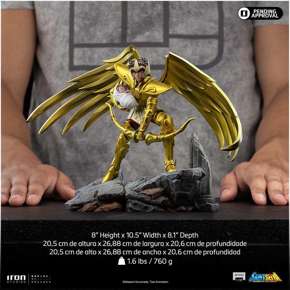 SAINT SEIYA - Sagittarius Aiolos - Statue Art Scale 1/10 20.5cm - 6