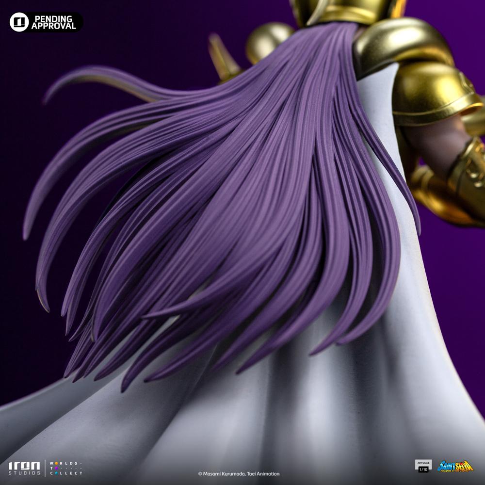 SAINT SEIYA - Aries Mu - Statue Art Scale 1/10 23.15cm - 4