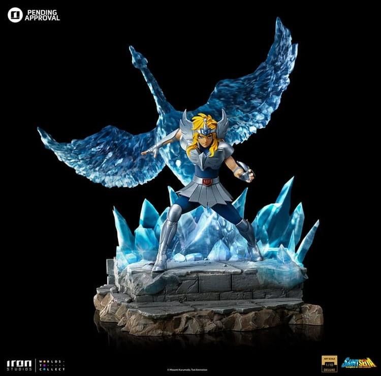 SAINT SEIYA - Cygnus Hyoga - Statuette Art Scale Deluxe 1/10 27cm - 2