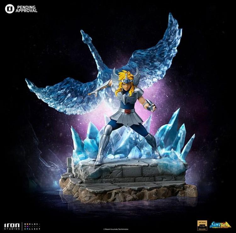 SAINT SEIYA - Cygnus Hyoga - Statuette Art Scale Deluxe 1/10 27cm - 4