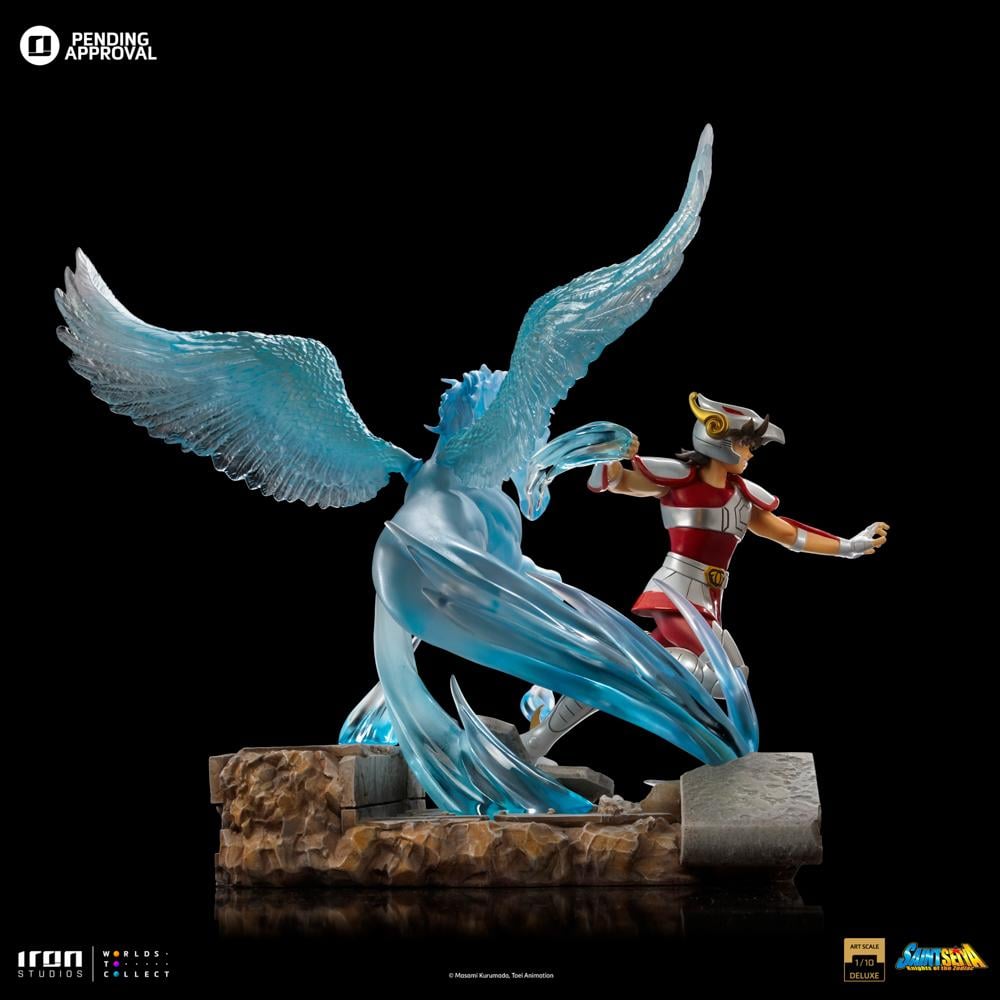 SAINT SEIYA - Pegasus Seiya - Statuette Art Scale Deluxe 1/10 28cm - 3