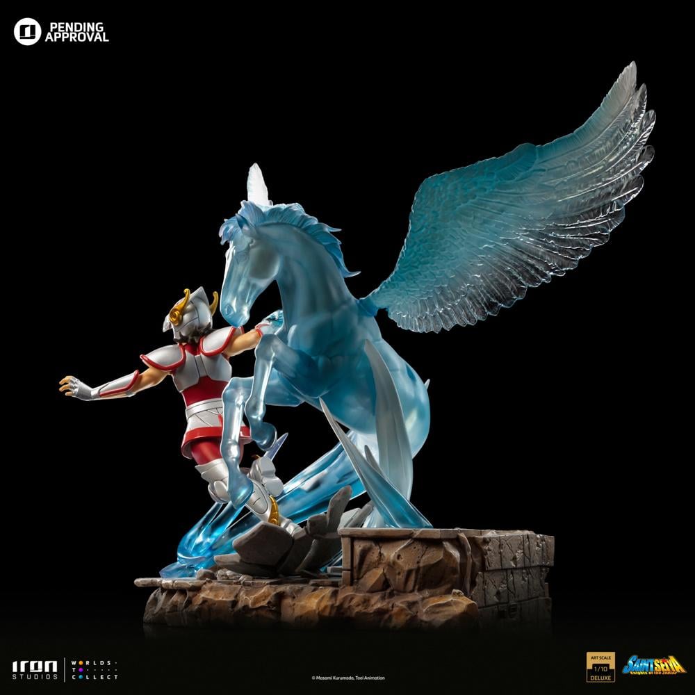 SAINT SEIYA - Pegasus Seiya - Statuette Art Scale Deluxe 1/10 28cm - 4