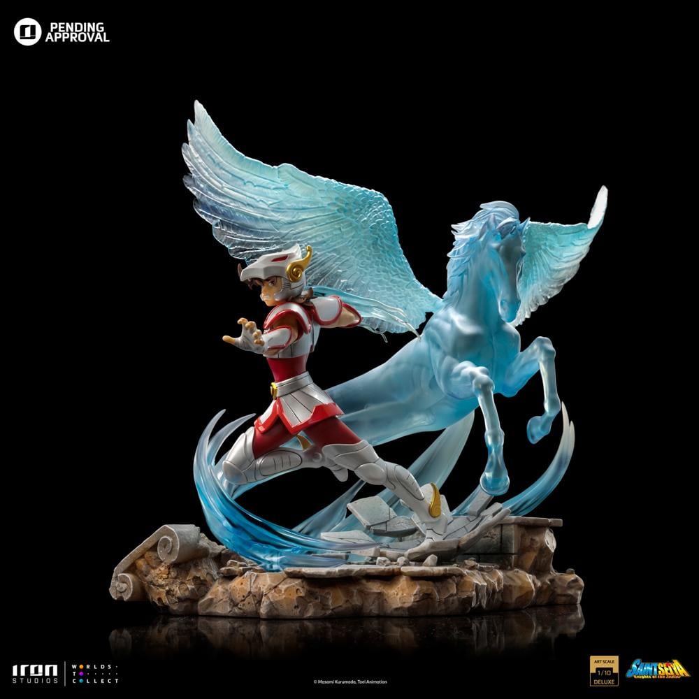 SAINT SEIYA - Pegasus Seiya - Statuette Art Scale Deluxe 1/10 28cm - 5