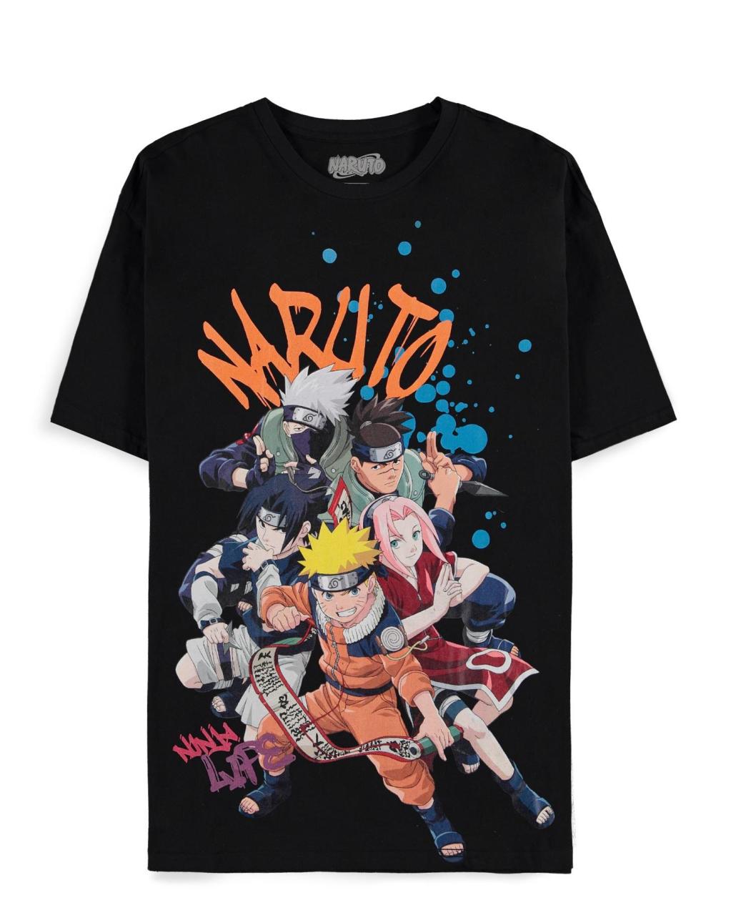 NARUTO - Team - Men's T-shirt (XL) : ShopForGeek.com: T-Shirt Difuzed ...