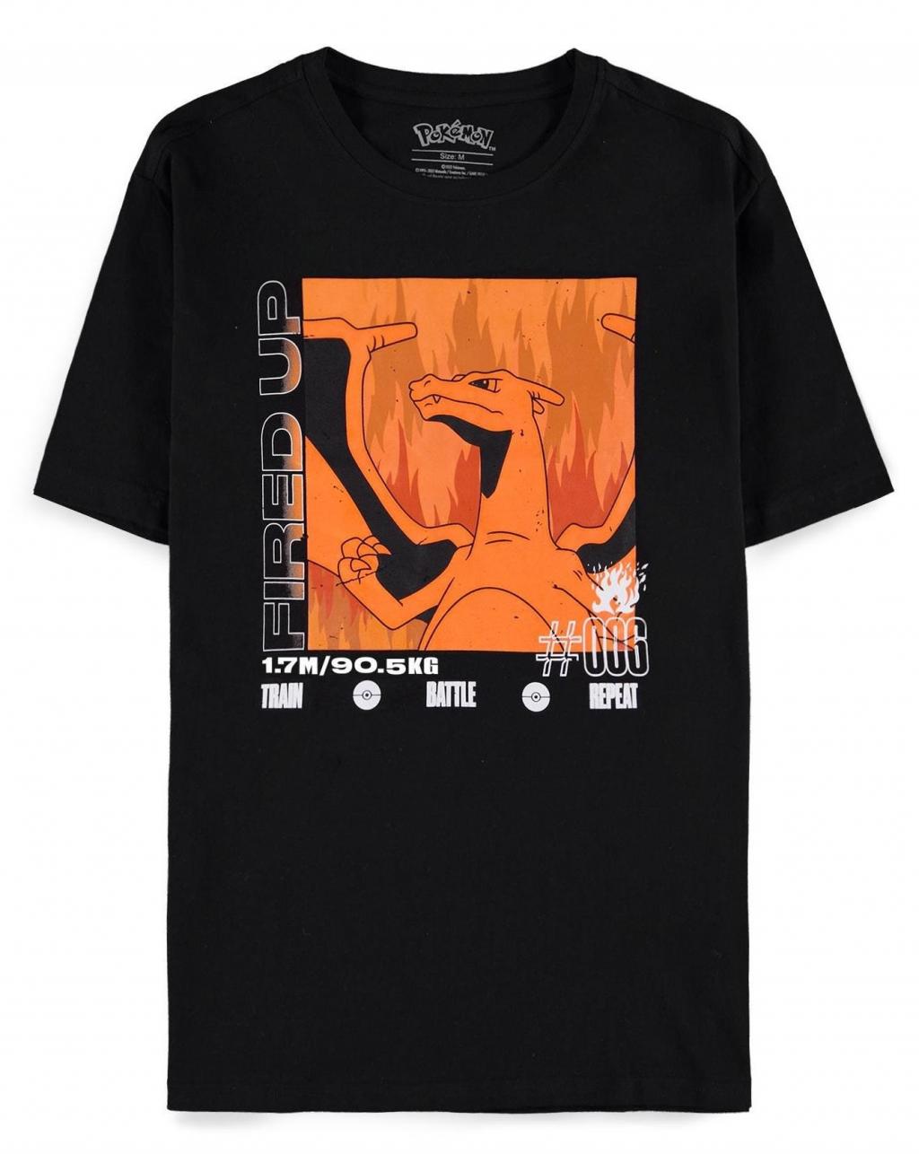 00’s Nintendo POKEMON CHARIZARD T-SHIRT Vintage Nintendo Pokémon Charizard Graphic Black T-shirt