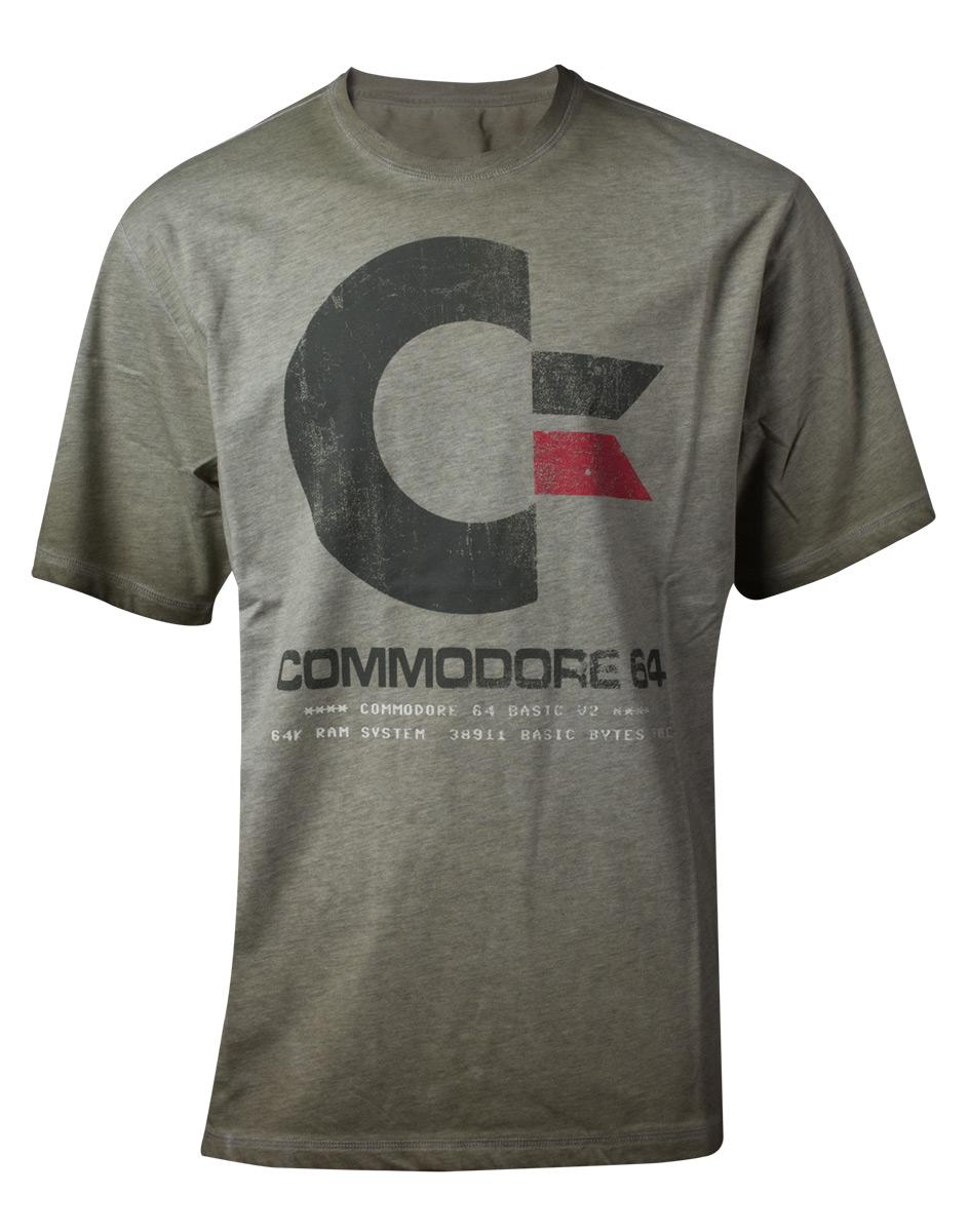 COMMODORE 64 TShirt PREMIUM 64K Vintage (S) TShirt Difuzed Commodore 64