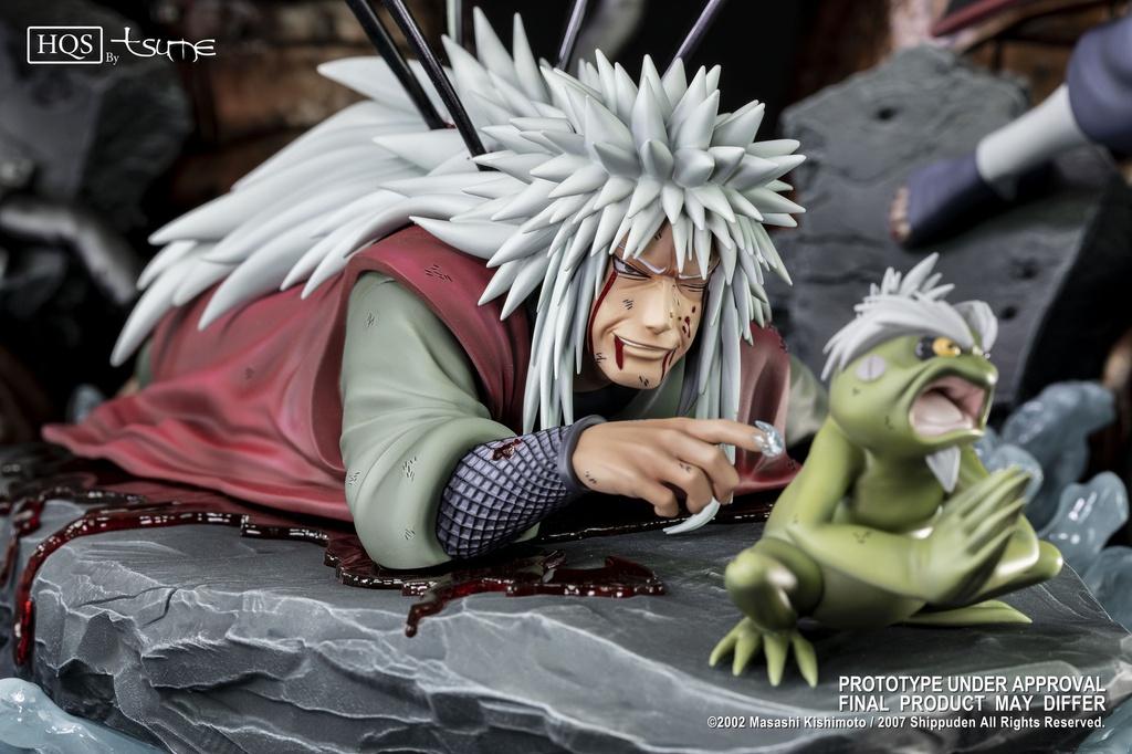 NARUTO - Jiraiya One Last Heartbeat - Statue Résine By Tsume 59cm - 3