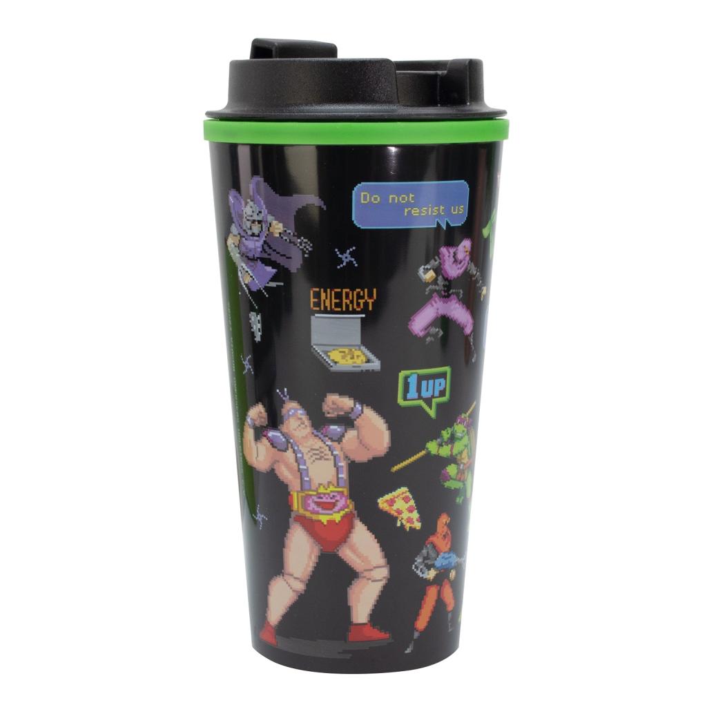 TORTUES NINJA - Mug Isotherme de Voyage - 450 ml - 2