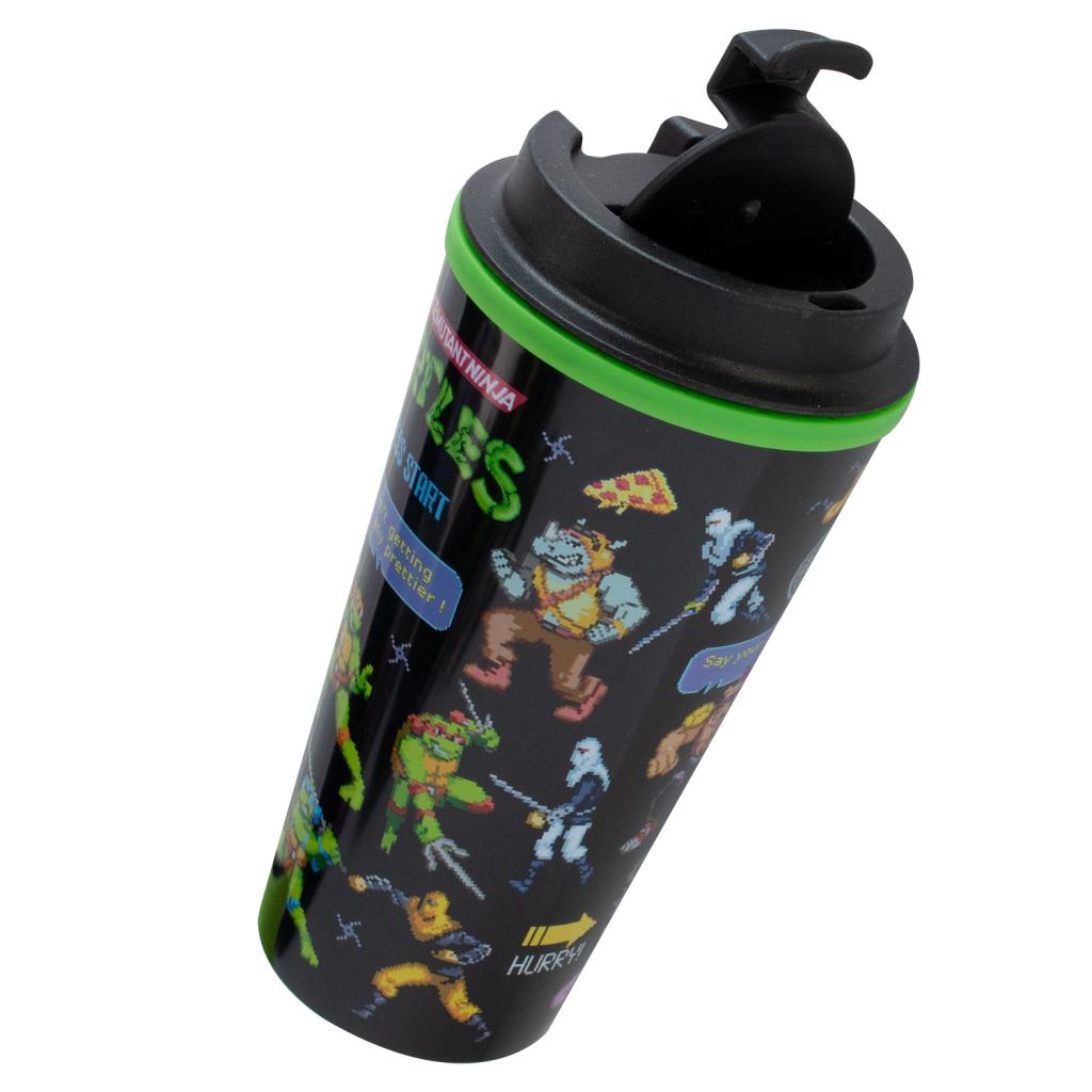 TORTUES NINJA - Mug Isotherme de Voyage - 450 ml - 3