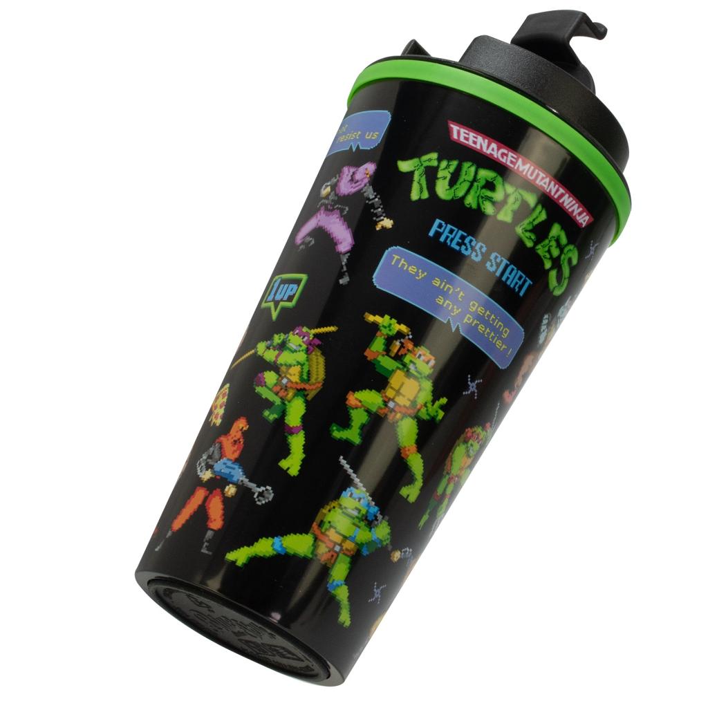 TORTUES NINJA - Mug Isotherme de Voyage - 450 ml - 4