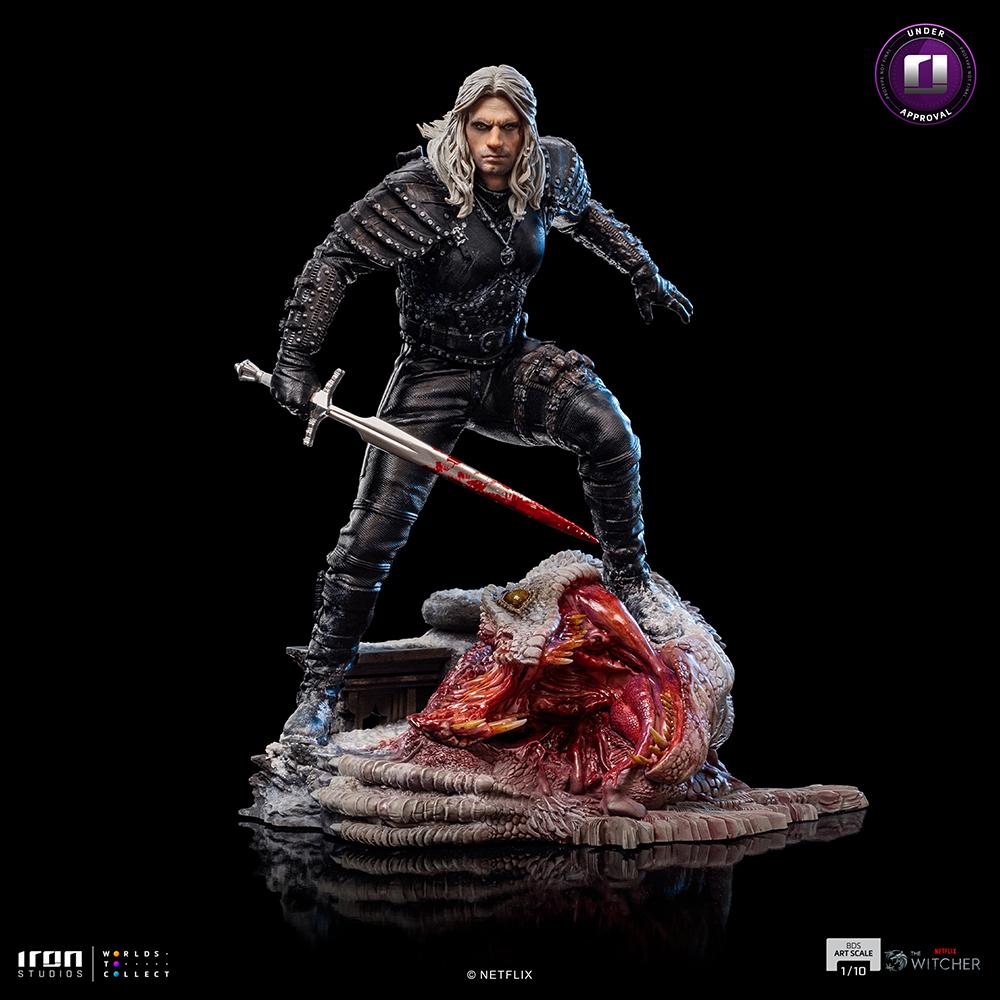 THE WITCHER - Geralt de Riv - Statuette BDS Art Scale 1/10 20.3cm - 2