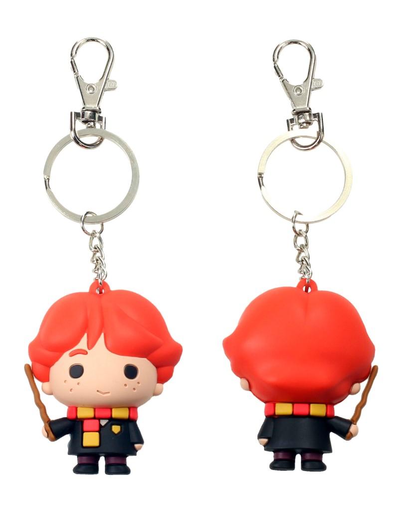 HARRY POTTER - Rubber Figure Keychain - Ron Weasley - 2