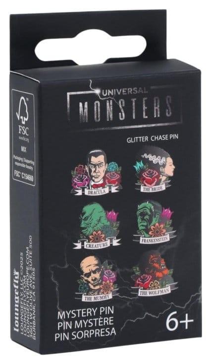 UNIVERSAL MONSTERS - Floral Tattoos - Funko Blind Box Enamel Pins - 2