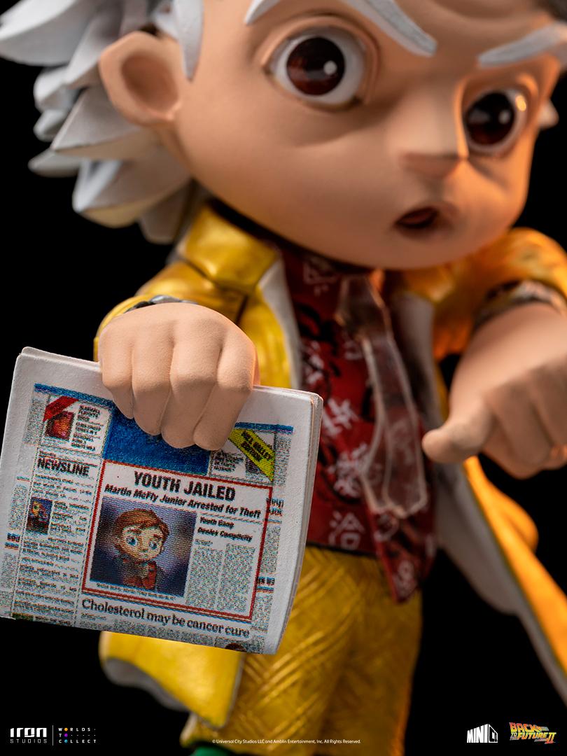 RETOUR VERS LE FUTUR 2 - Doc Brown - Figurine Mini Co. 15cm - 4
