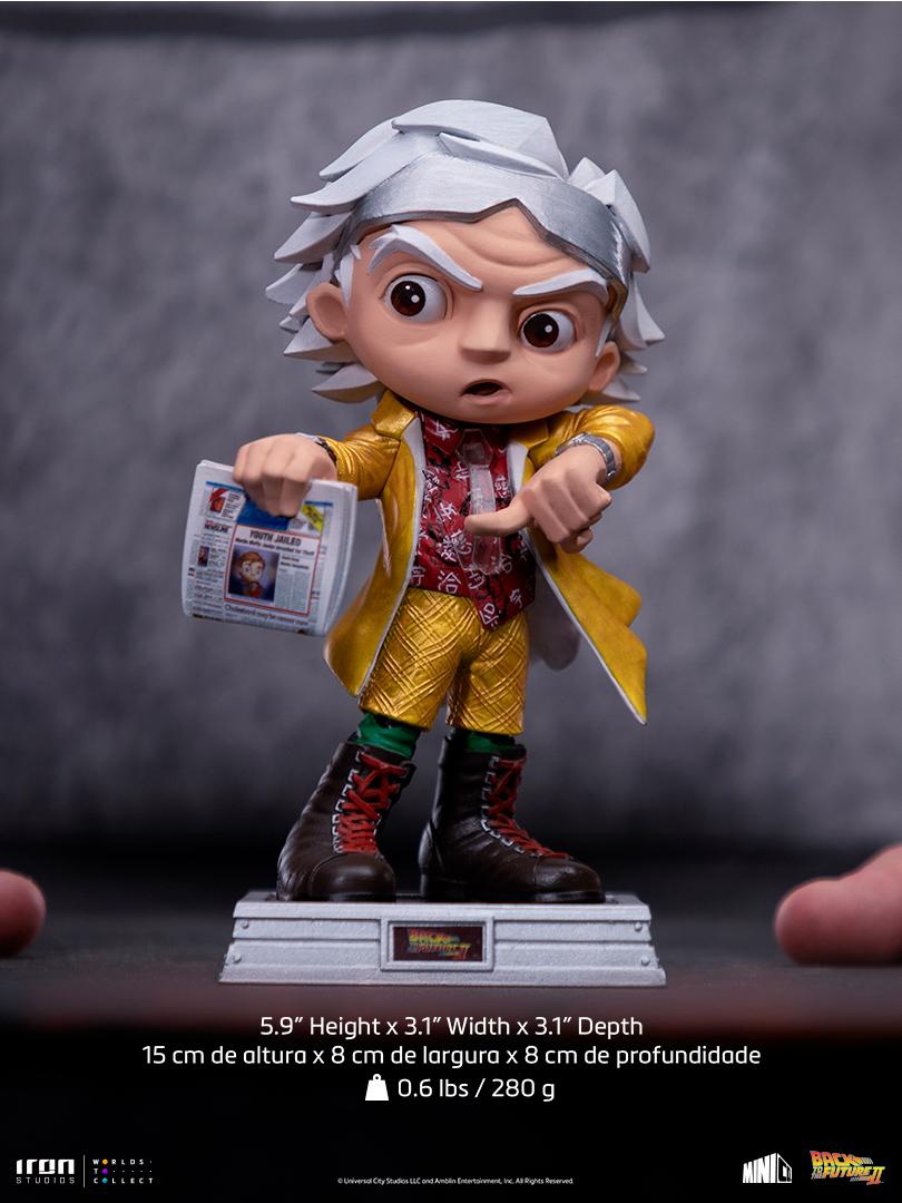 RETOUR VERS LE FUTUR 2 - Doc Brown - Figurine Mini Co. 15cm - 6