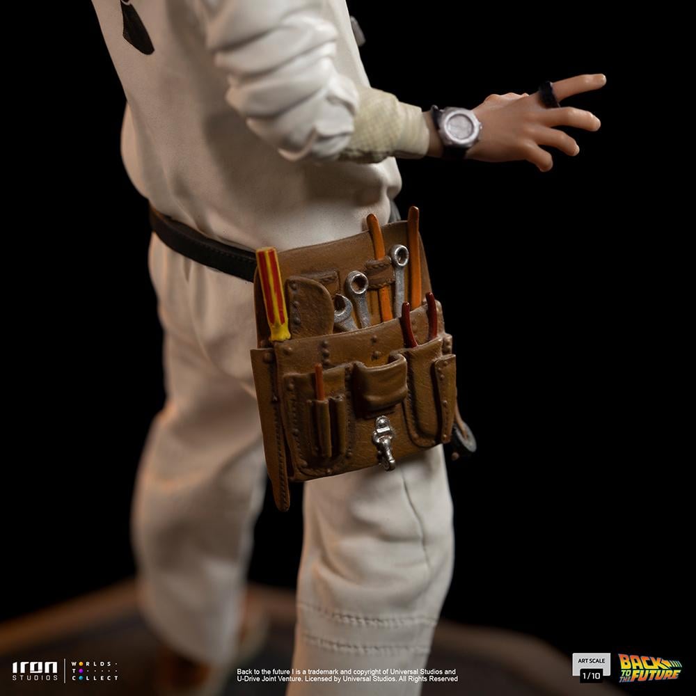 RETOUR VERS LE FUTUR - Doc Brown - Statuette Art Scale 1/10 22cm - 5