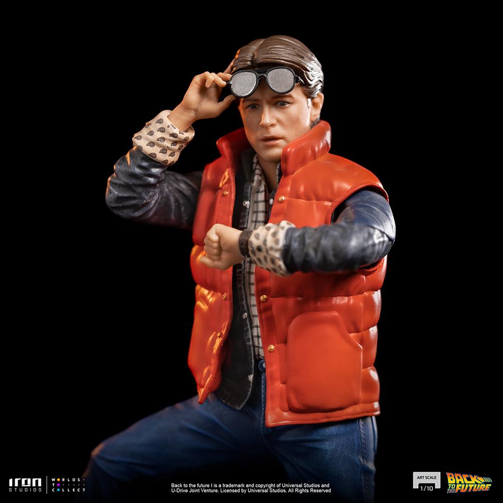 RETOUR VERS LE FUTUR - Marty McFly - Statuette Art Scale 1/10 20.5cm - 3