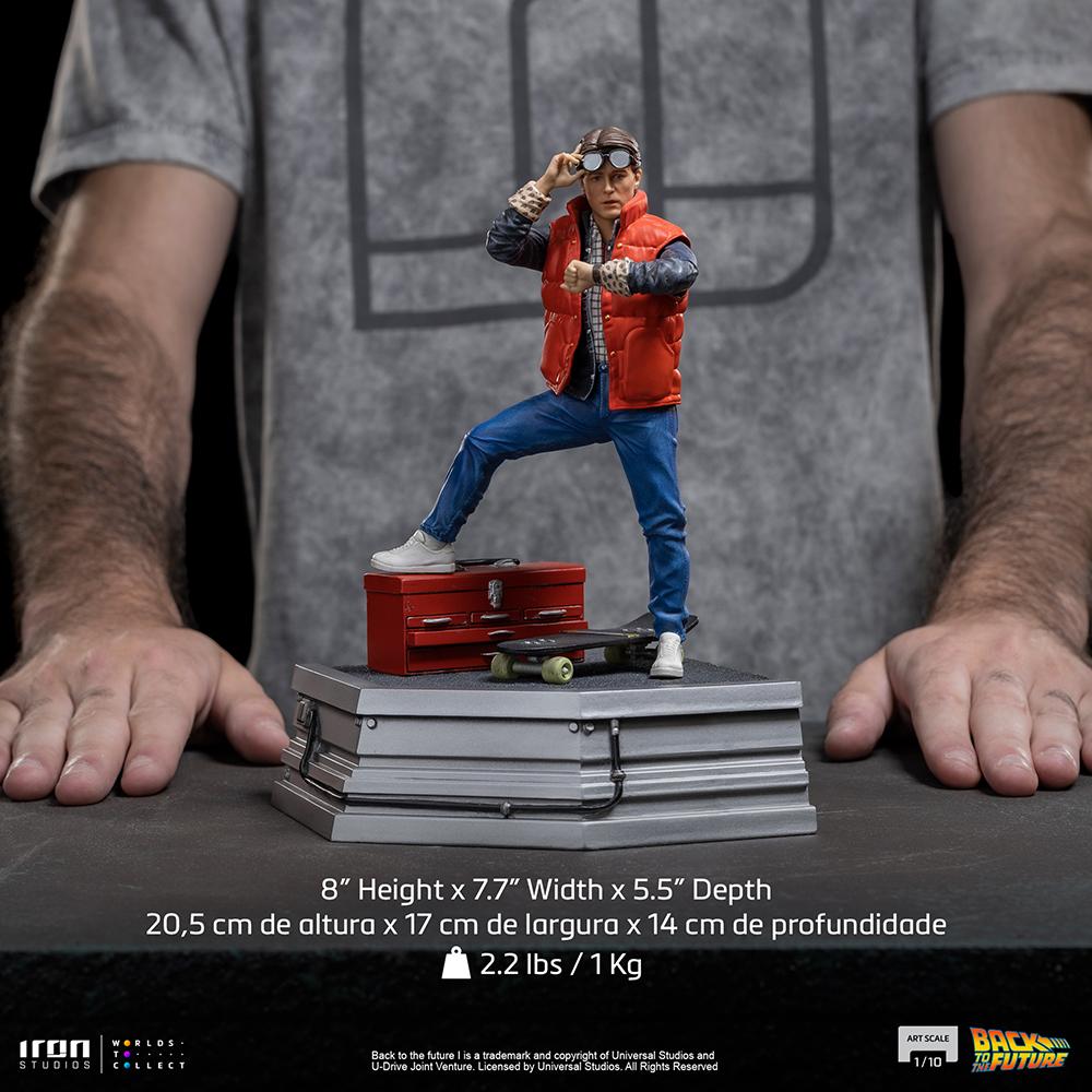 RETOUR VERS LE FUTUR - Marty McFly - Statuette Art Scale 1/10 20.5cm - 6