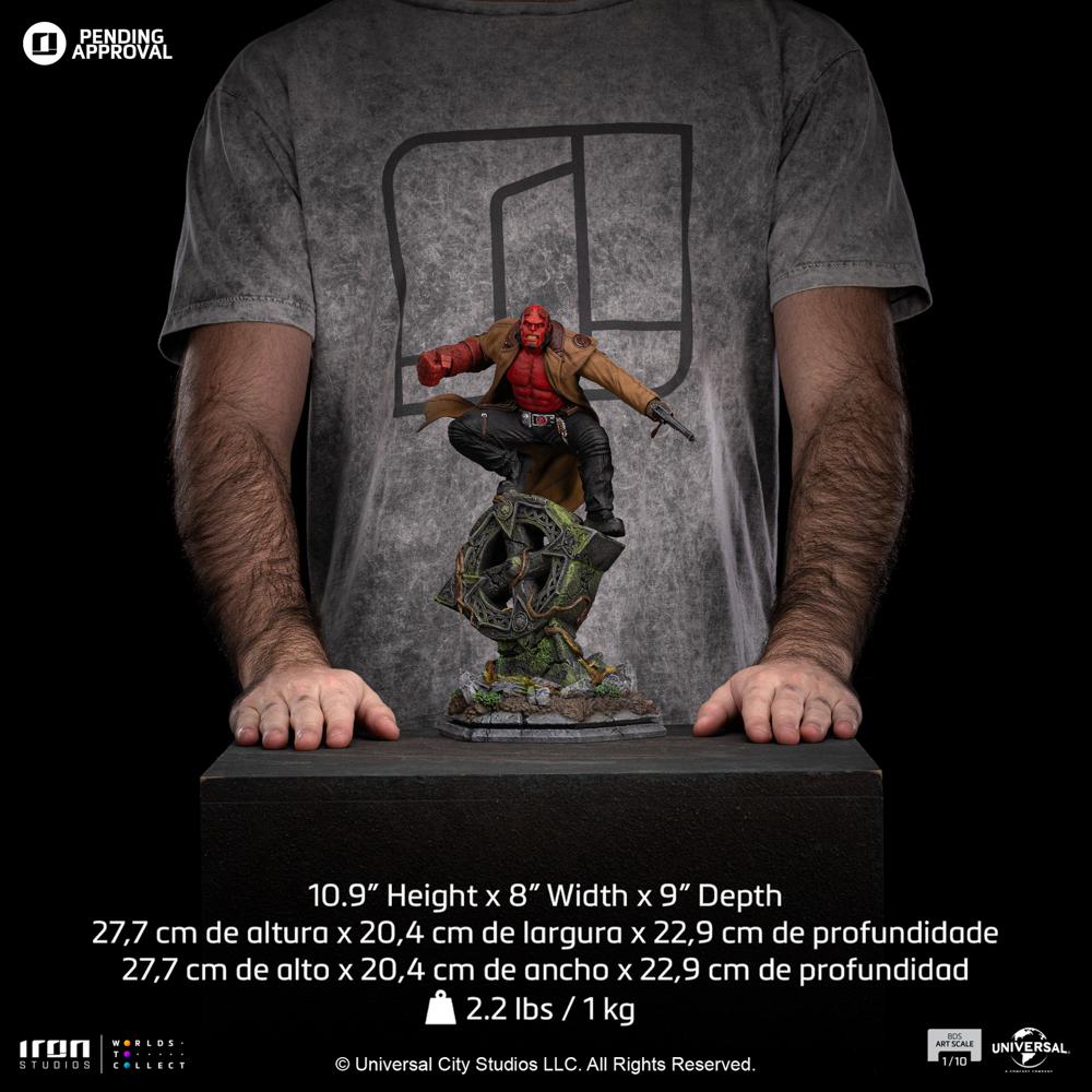 HELLBOY 2 - Hellboy - Statuette BDS Art Scale 1/10 34.3cm - 6