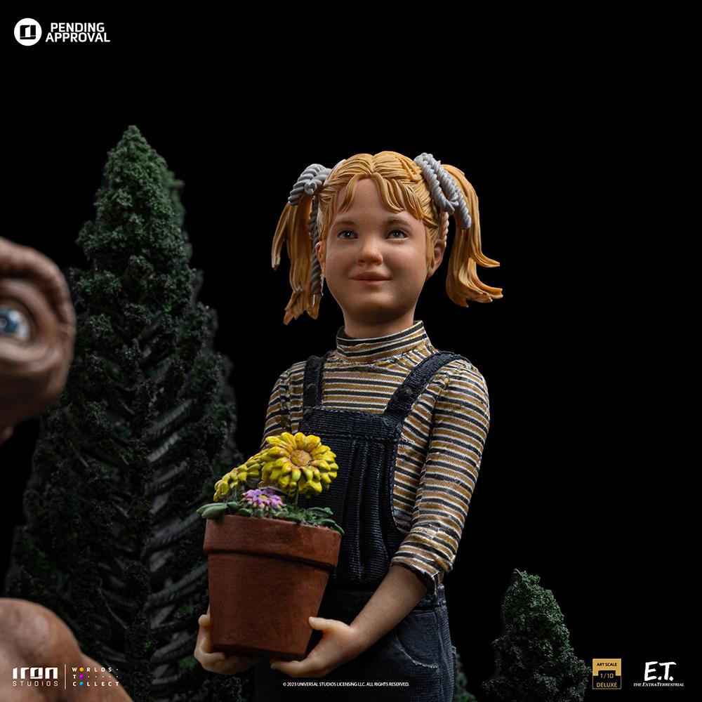 E.T. - E.T., Elliot et Gertie - Statuette Art Scale Deluxe 1/10 19.5cm - 4