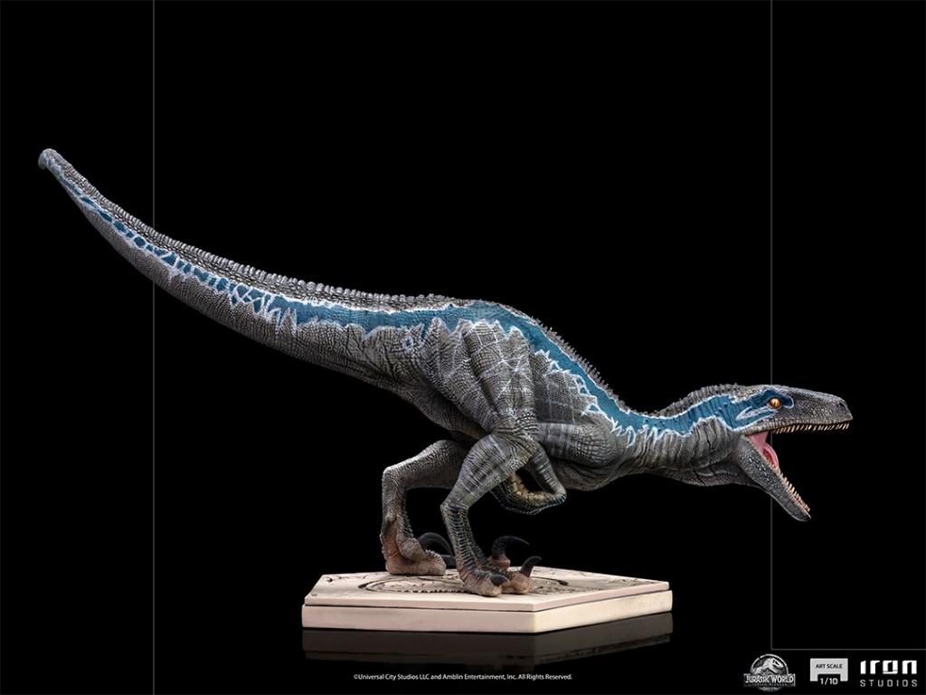 JURASSIC WORLD FALLEN KINGDOM - Blue - Statuette ArtScale 1/10 19cm - 2
