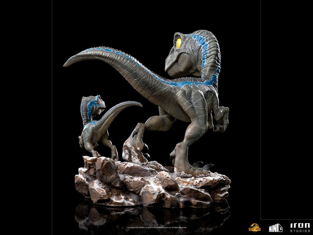 JURASSIC WORLD - Blue et Beta - Figurine Mini Co '13x12x14cm' - 3