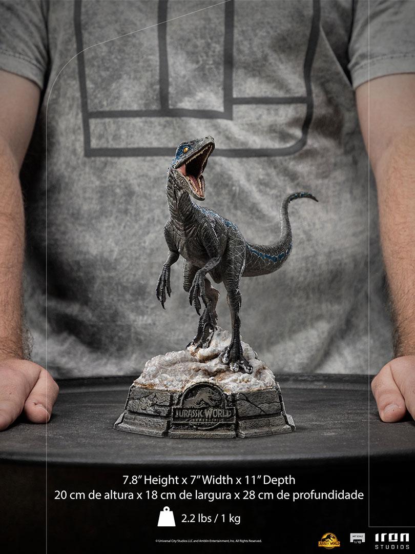 JURASSIC WORLD - Blue - Statuette Art Scale 