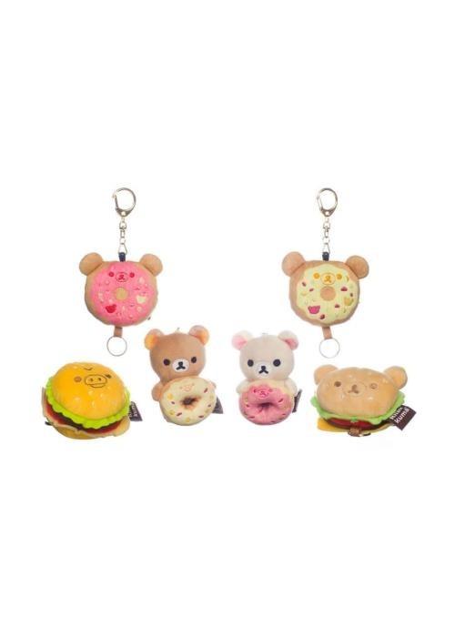 RILAKKUMA - Keychain Blind Box Display 6pc - Peluche 7cm - 2