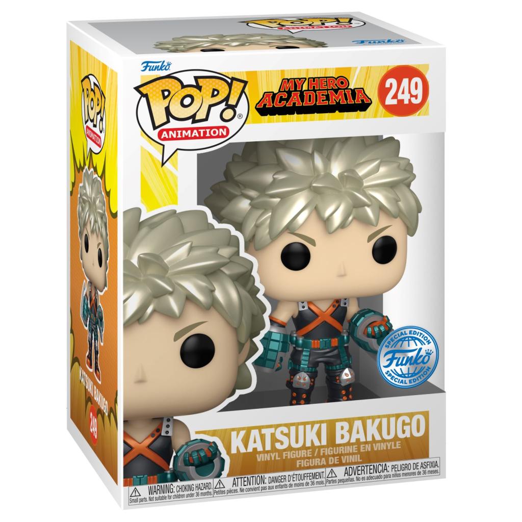 MY HERO ACADEMIA - Booble Head POP N° 249 - Bakugo (MT) + Tee (L) - 2