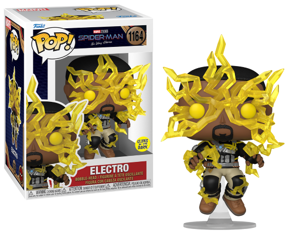 SPIDER-MAN NO WAY HOME - Booble Head POP N°1164 -Electro + T-shirt (M) - 3