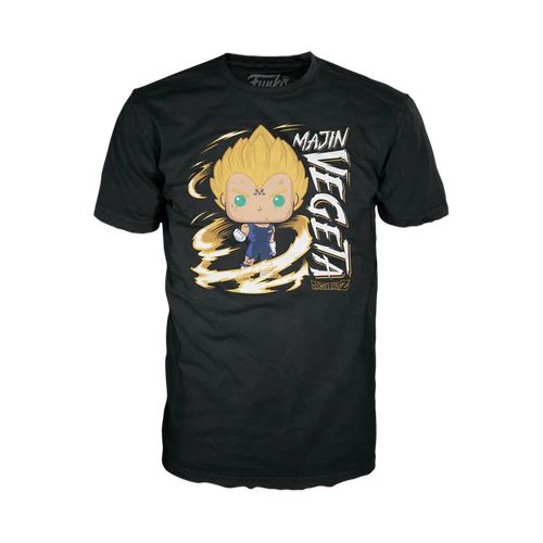 DRAGON BALL Z - Booble Head POP N°862 - Majin Vegeta (GW) +T-shirt (M) - 4
