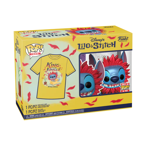 STITCH COSTUME - Booble Head POP N° 1461 - Simba +T-shirt (L) - 2
