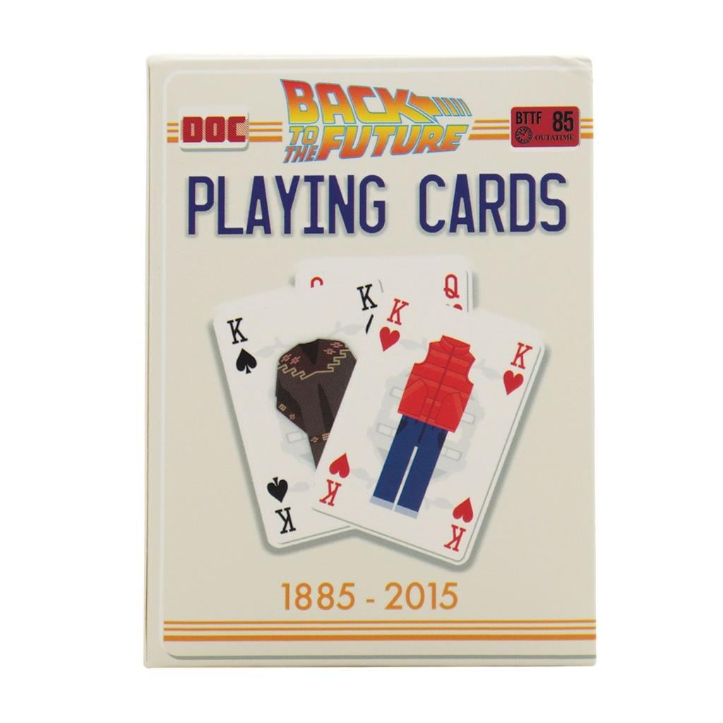 RETOUR VERS LE FUTUR - Box de 12 Jeu de cartes à jouer - 2