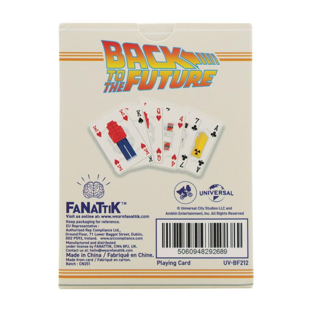 RETOUR VERS LE FUTUR - Box de 12 Jeu de cartes à jouer - 3