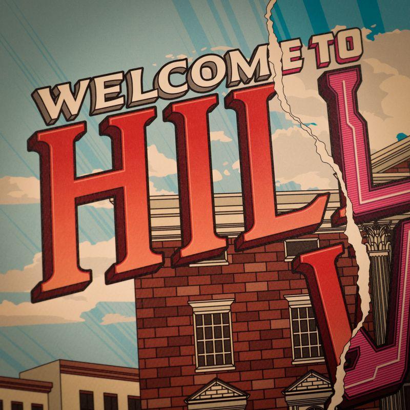 BACK TO THE FUTURE - Hill Valley - Art Print - Limited Edition - 2