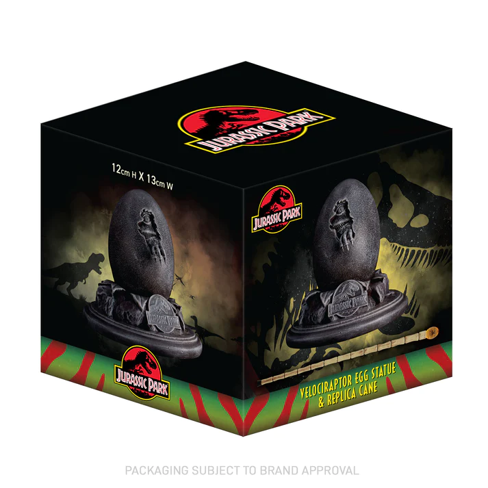 JURASSIC PARK 30TH - Egg + Cane Set - Limited Edition Replica - 4