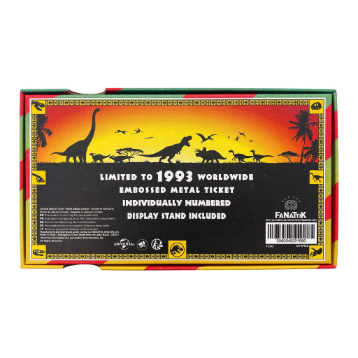 Fanattik Jurassic World - Médaillon Collector Edition Limitée