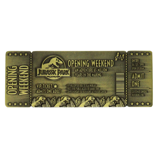 JURASSIC PARK - 30ème Anniversaire - Ticket Edition Limitée - 3