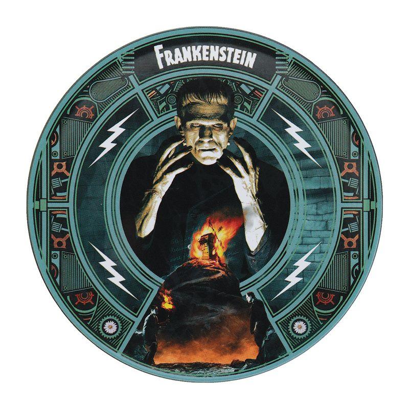 UNIVERSAL MONSTERS - 4 Dessous de Verres Gravés en Métal - 3