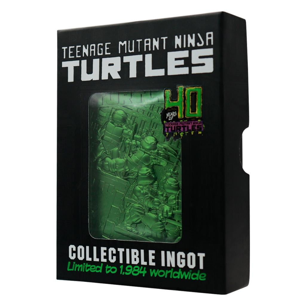 TORTUES NINJA - 40ans Anniversaire - Lingot Vert Edition Limitée - 4