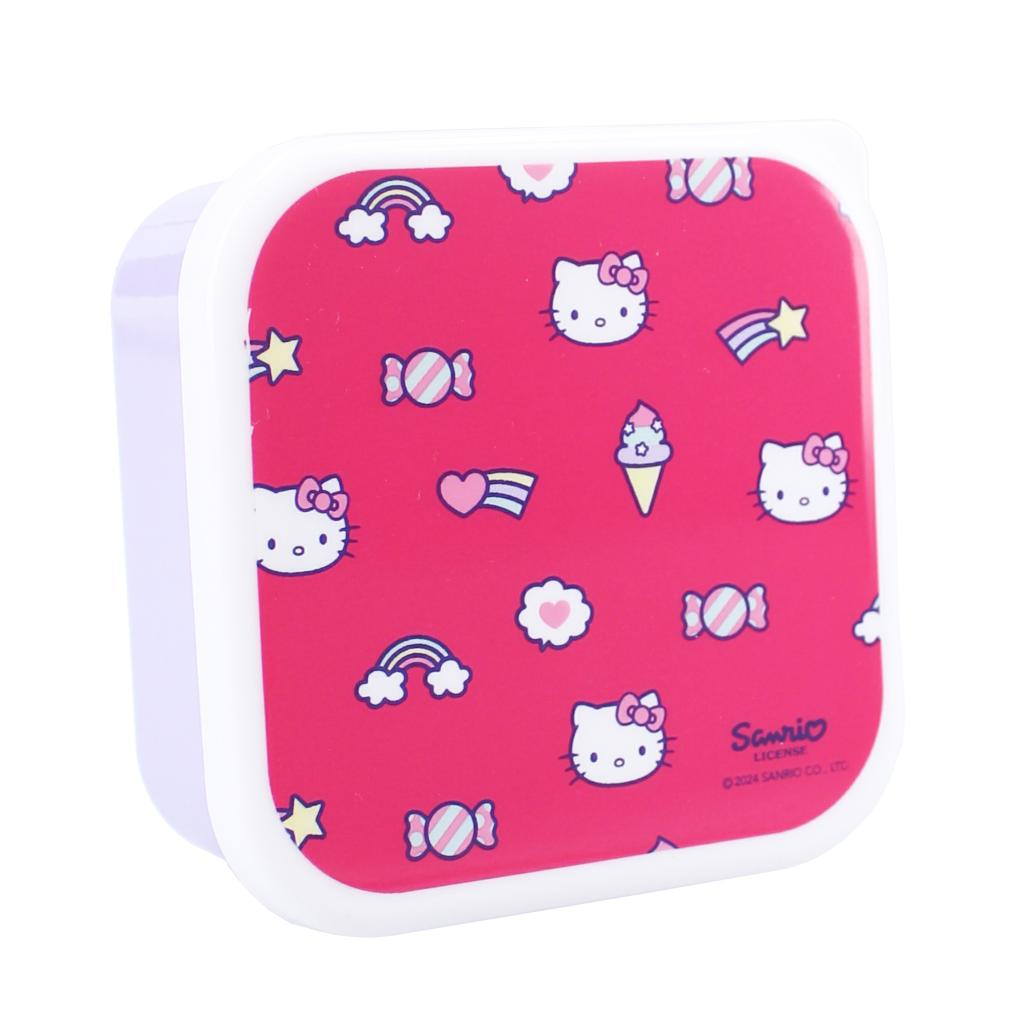 HELLO KITTY - Fresh Bites - Boîtes à Snack - 3 pcs - 4