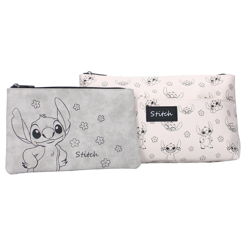 STITCH - Cute & Fashion - Double Cosmetic Bag '30x18x8cm' - 2