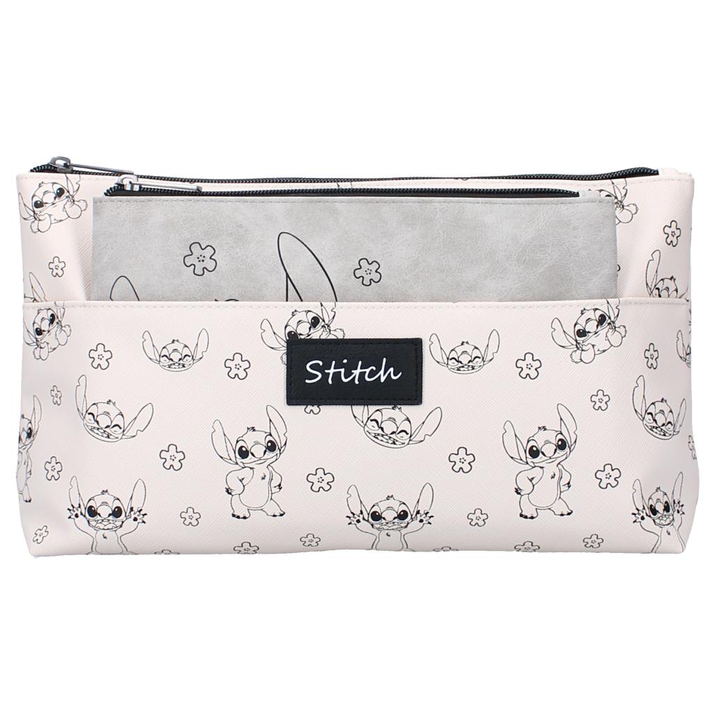 STITCH - Cute & Fashion - Double Cosmetic Bag '30x18x8cm' - 4