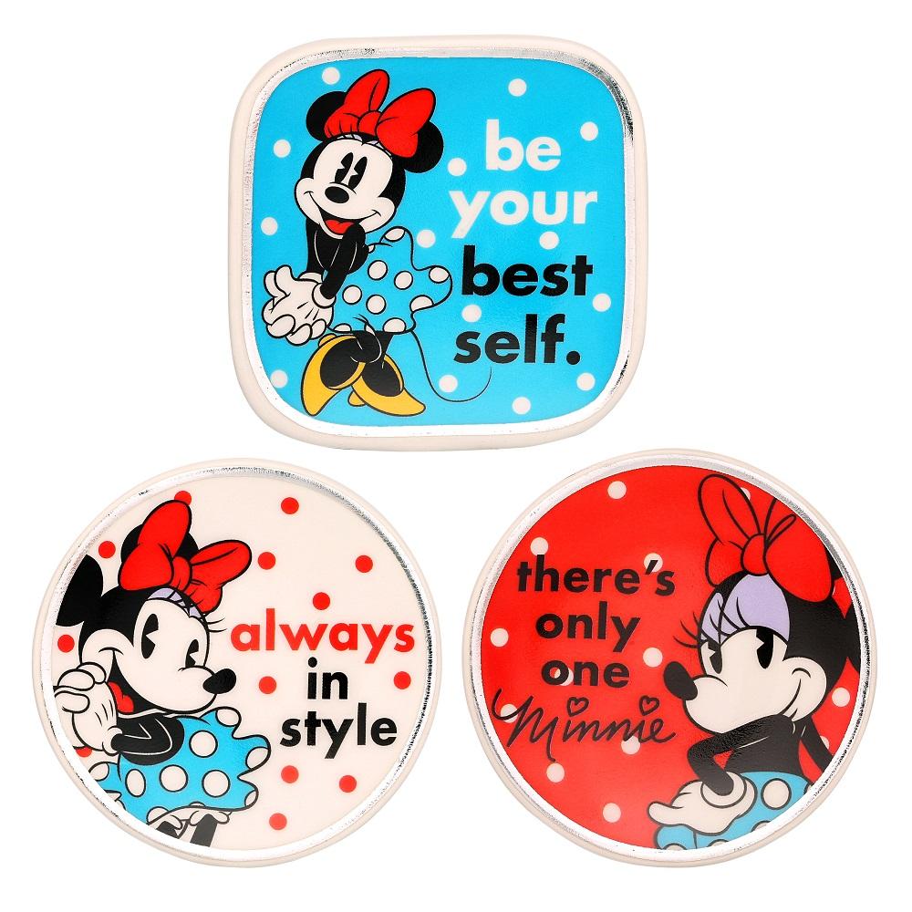 MINNIE - Set de 3 Minis Plateaux à Bijoux - 20,6x7,2x2,3 cm - 2