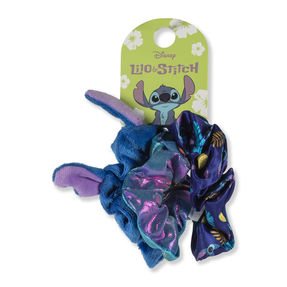 STITCH - Accessoires Cheveux Chouchou Soyeux - 3 Pc : :  Accessoire Peershardy DISNEY