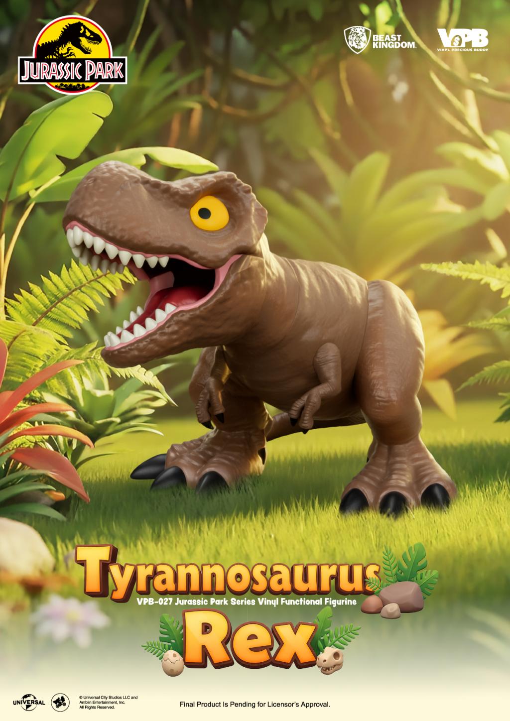 JURASSIC PARK - Tyrannosaurus Rex - Tirelire 34cm - 3