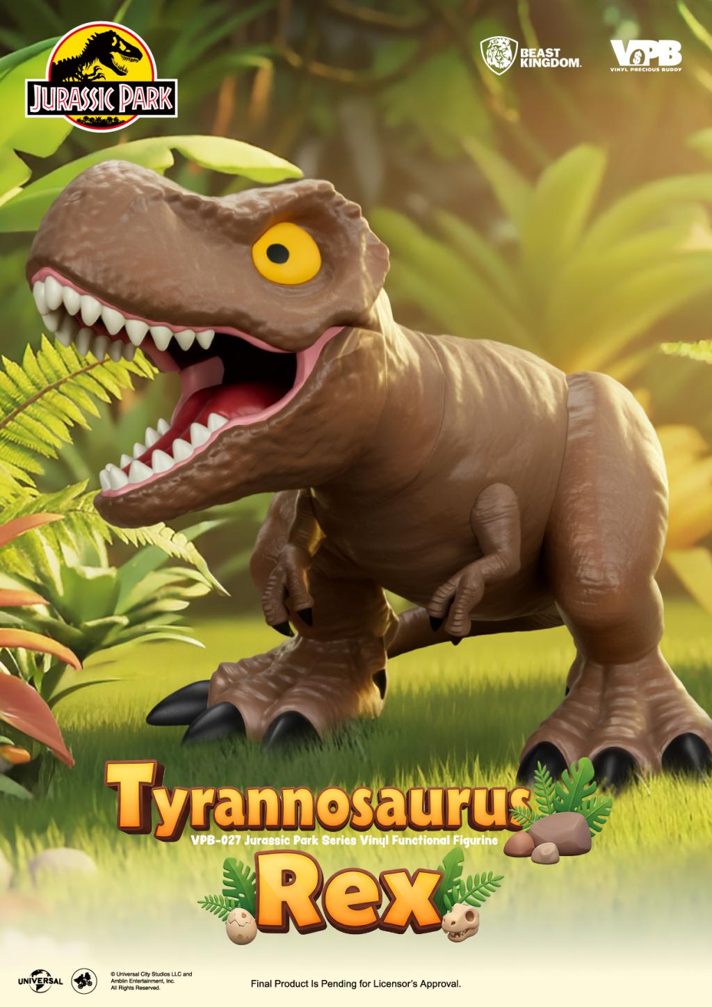 JURASSIC PARK - Tyrannosaurus Rex - Tirelire 34cm - 5