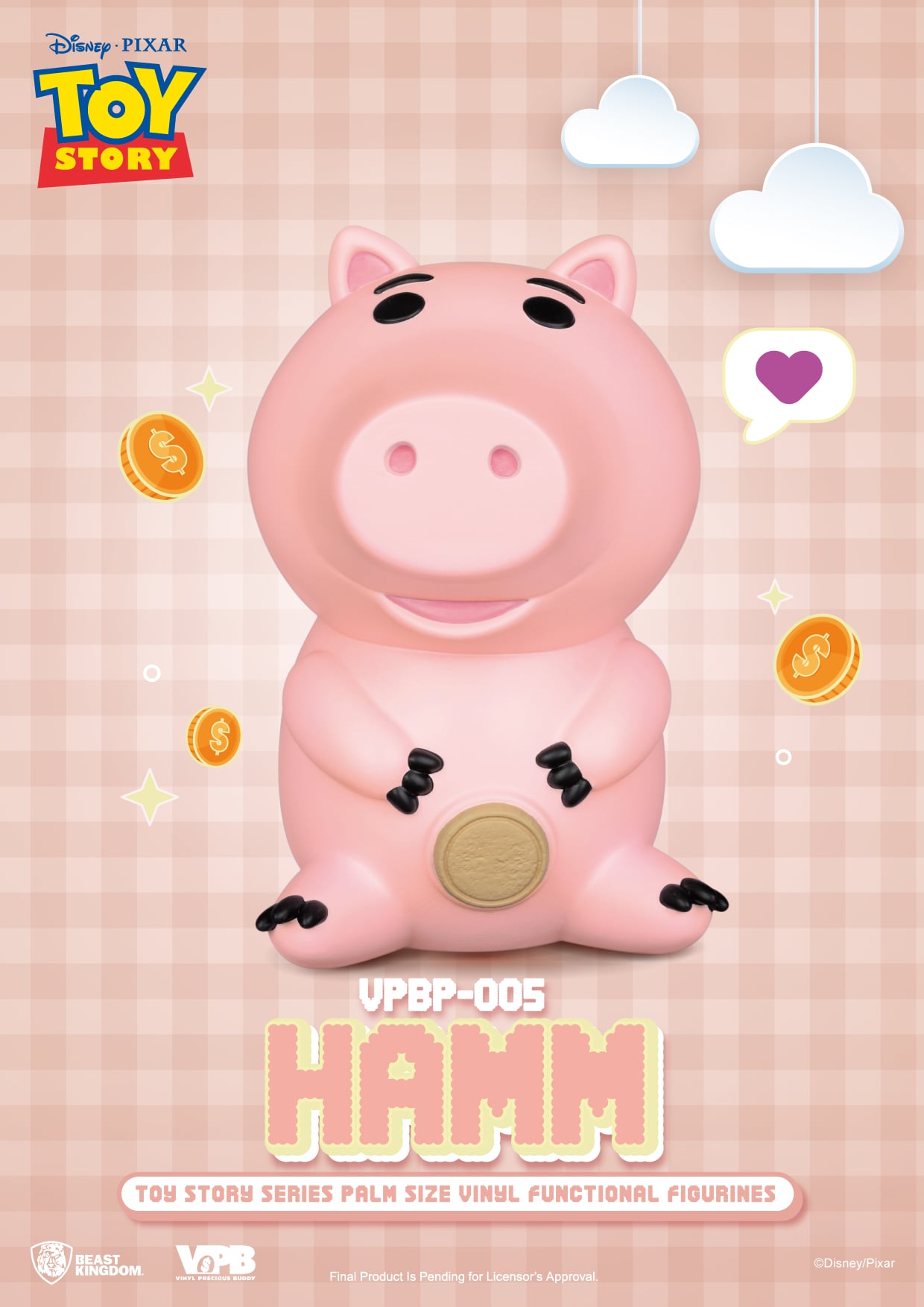 TOY STORY - Hamm - Bank Vinyl Figure 11.7cm : ShopForGeek.com